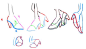 Lala's Blog — How do you draw shoes on sonic characters? Heels,...
