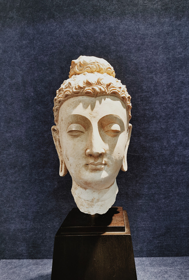 犍陀罗风格佛头