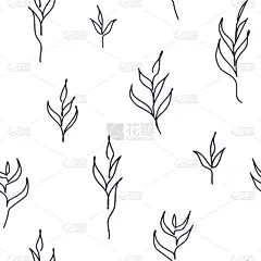 四方连续纹样,背景,矢量,黑白图片,铅笔画,数字1,贺卡,纺织品,现代,柔和色