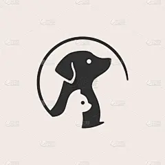 宠物,计算机图标,猫,狗,矢量,绘画插图,潮人,可爱的,图像,动物家庭