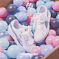 Puma Basket Heart 白色蝴蝶结丝带女鞋运动休闲板鞋 366847-02-tmall.com天猫