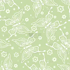 蝴蝶,轮廓,白色,自然,简单背景,图像,壁纸,翅膀,草,剪影