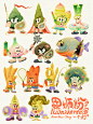ILLUSTRATION  Character design  color pencil Drawing  cute illustration cartoon