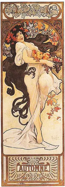 捷克画家：阿尔丰斯·穆夏〖新艺术运动的缩影〗 - 石墨閣 - 石墨閣