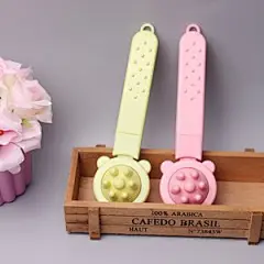 爱普仕洁 正品养生保健按摩锤伸缩头柄经络拍打按摩棒家用敲背棒