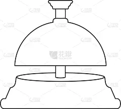 服务铃,黑白图片,商务,华贵,汽车旅馆,顾客,白色,服务,抵达,复古