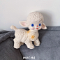 ins日本昭和羊复古娃娃可爱拍摄道具毛绒玩具公仔少女心摆件-淘宝网