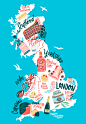 Food52 x Great Britain Mini Tour Guide :: Behance