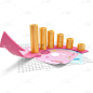 C4D-金融保险主题元素-一堆金币