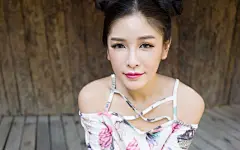 性感复古红唇美女w7壁纸下载