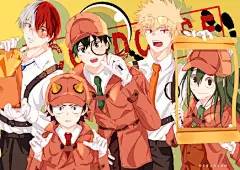 #我的英雄学院# 这是什么绝美画风，怎么阔以这么帅！！！(twi:ygintam)  ​​​​