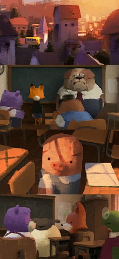 BRUKA采集到The Dam Keeper★★★★★大爱