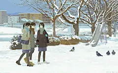 junkuma | 插画作品赏析_ https : Designer：junkuma 设计师主页：kumaori.info junkuma 的插画作品赏析 冷暖~对比~颜色~构图 二次元插画总是让人温暖~ ▼ END …