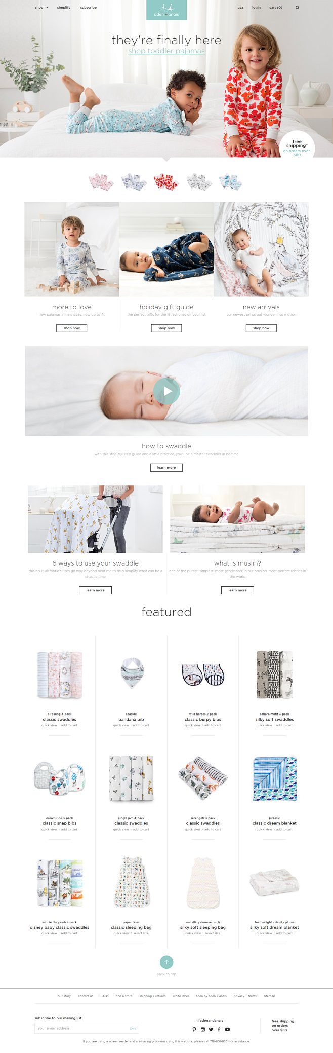 home | aden + anais,...