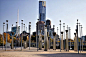 Federation Bells : The Federation Bells are a set of 39 brass bells located in Birrarung Marr in central Melbourne.