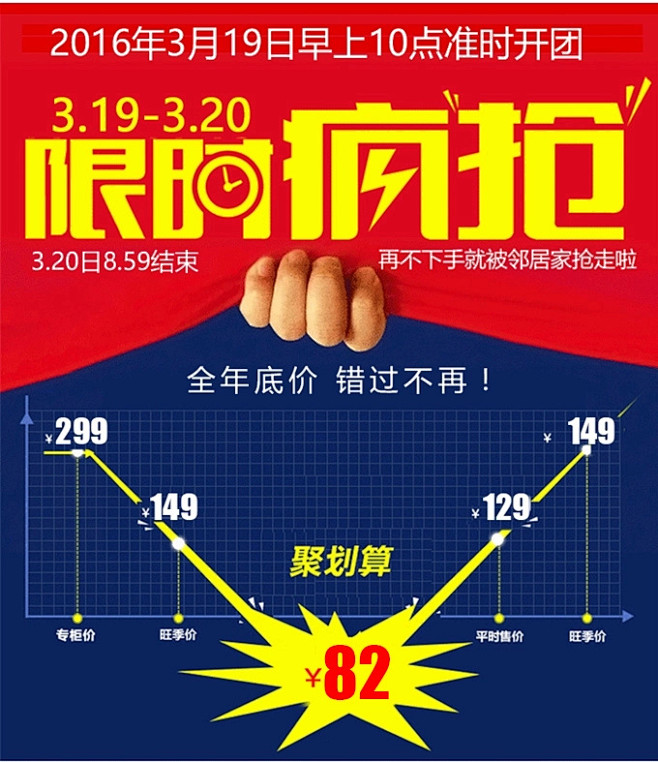 即将售完！手慢则无！现在只要82元/套！...