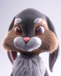 Bunny, Rufat Melikov : Say hello to  Bunny! Another cute animal series character!Created model in Zbrush! Fur work done in maya with Xgen interactive tool! Check out my this personal project!