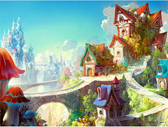 鬼话锵采集到原画场景