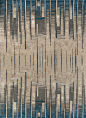Gianfranco Ferrè - Sahrai - Modern Persian oriental rugs, handmade carpets suitable for aircraft, yachts and hotels. : The Style of Ferré is a mixture of suggestions, signs and forms, colors and materials. There is a constant search for a balance which t