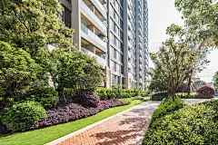 现代高层住宅小区园林中的园林景观与绿化草坪