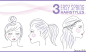 Try these three easy spring hairstyles!