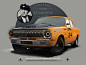 GAZ -24-01 custom project "Crazy taxi"