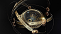 History ID，星盘，天体观测仪，天文学，渲染，
