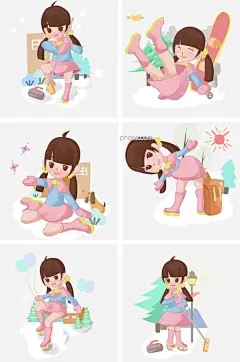 卡通手绘女孩滑冰插画图片大小2000x3020px 图片尺寸23.07 MB 来自PNG搜索网 pngss.com 免费免扣png素材下载！冬季#冬日#高山#滑冰#滑雪#旅行#暖阳#室外#树木#休闲娱乐#雪地#雪花#雪天#