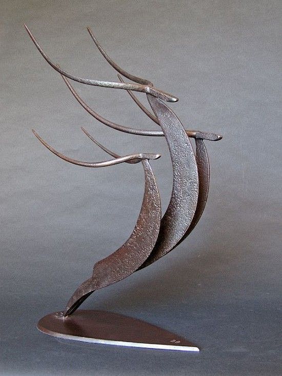 法国铁艺雕塑家让皮埃尔奥吉尔作品欣赏