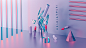 C4D+Arnold，三维照片