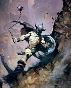 江上潮信采集到Frank Frazetta