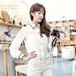 2014春装新品 韩国进口百搭衬衫 白色女式衬衫-淘宝网