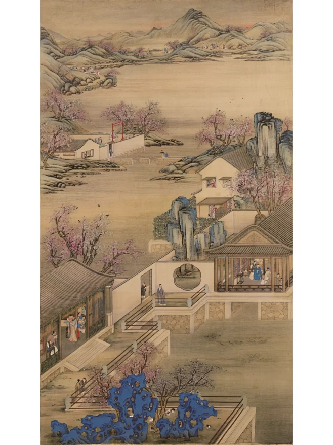 按节气看古画／桃花盛开／大好春光不可辜负 - 小红书