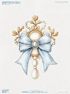 Ai印花设计| 有些可爱的复古法式手绘图案 - 小红书