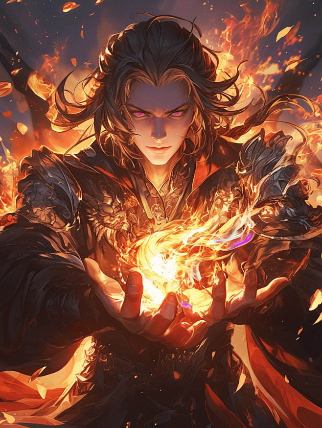 西方玄幻单人男 | Ai绘画 @叙叙叙叙白