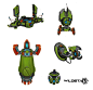 More Wildstar props!, daniel "red" stultz : More Wildstar props! by daniel "red" stultz on ArtStation.
