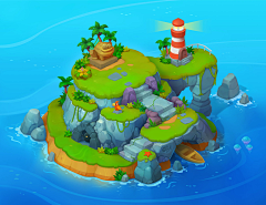 大鱼之海采集到游戏地图、场景