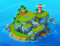 Isometric Islands for Solitaire Dash, Grigoriy Chekmasov : Here are some islands I´ve made for Solitaire Dash. It is a mobile and web solitaire card game, developed by Kosmos.
https://www.facebook.com/islanddash/
https://itunes.apple.com/us/app/solitaire-