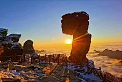 贵州梵净山 | 立春·武陵之巅曼妙雪景❄️