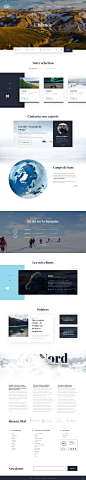 66° Nord - Landing Page Example
