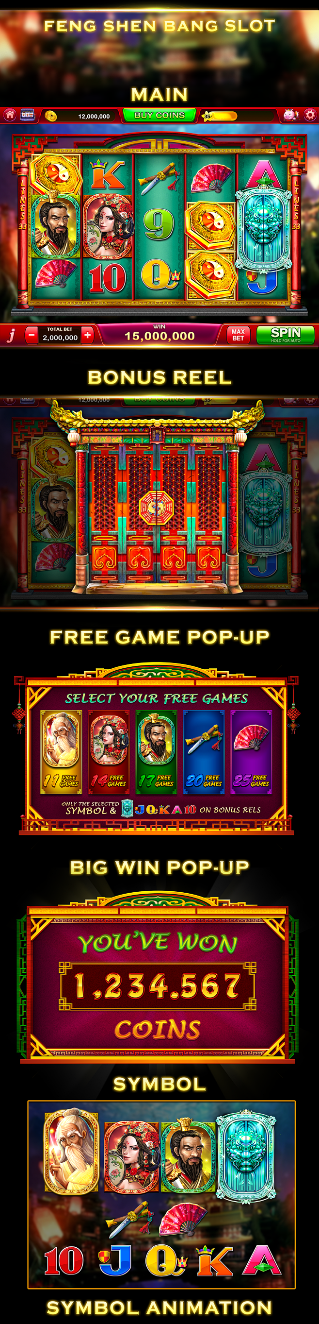 Chinese style slots ...