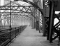 An experimental exposure made on the Queensboro Bridge, on February 9, 1910. (Eugene de Salignac Courtesy NYC Municipal Archives)