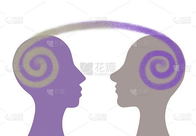 心灵感应。同理心。两个人之间的沟通