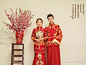 唯美中国风内景婚纱照