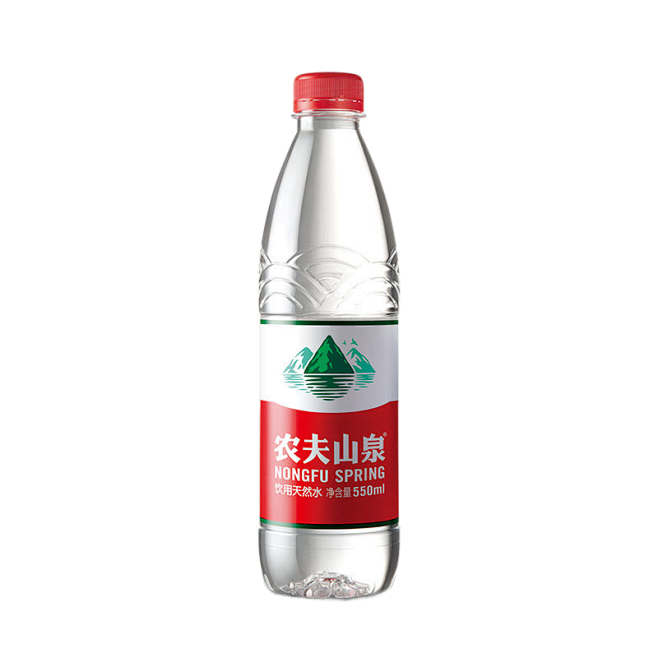 农夫山泉饮用天然水550ml-花瓣网