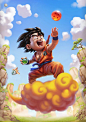 Son Goku by superpascoal.deviantart.com on @deviantART
