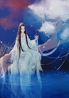com采集择之不悔采集到终为你覆了一身江南烟雨古风神魔的真是美腻了