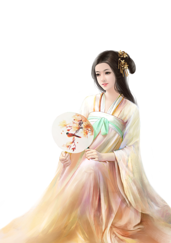执扇女子1_l2
