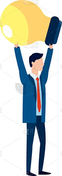 男商人,卡通,头像,商务,专业人员,经理,现代,城市