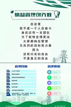 精益管理  - 源文件下载【酷图网】供电制度展板,电管所制度,供电所制度,电管局,制度展板,国家电网,电力展板,